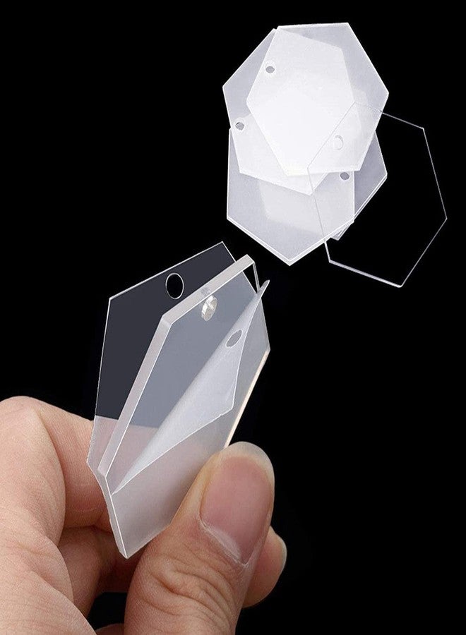 ROOT KRAFT Acrylic Keychain Blank for venyl Circle (Pack of 50) - Image 1
